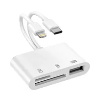 Hot💥Limited-time 50% discount🔌 5-in-1 SD Card Reader for iPhone & USB-C – Fast Photo & Video Transfer Adapter thumbnail 9