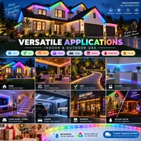 🎅 Early Christmas 49%OFF - Smart Rainbow LED Permanent Outdoor Light - Smartlight 🎁 thumbnail 8