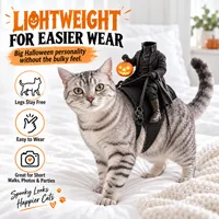 🐱BUY 2 FREE SHIPPING 👻 Funny Pet Rider Costume Collection thumbnail 6