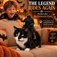 🐱BUY 2 FREE SHIPPING 👻 Funny Pet Rider Costume Collection thumbnail 2