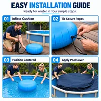 ❄️ LIMITED‑TIME 50% OFF! ✨ Round Inflatable Pool Winterizing Air Pillow – Ice Pressure Relief, Winter Pool Protector 🏊 thumbnail 6