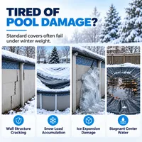 ❄️ LIMITED‑TIME 50% OFF! ✨ Round Inflatable Pool Winterizing Air Pillow – Ice Pressure Relief, Winter Pool Protector 🏊 thumbnail 2