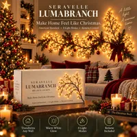 ✨ Bring Home the Glow of Christmas — Elegant Warm White Branch Lights 8 Lighting Modes thumbnail 3
