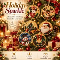 🎄 30,000+ Sold — Holiday Ornament Craft Kit | Create Beautiful Christmas Keepsakes at Home thumbnail 6