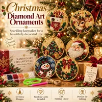 🎄 30,000+ Sold — Holiday Ornament Craft Kit | Create Beautiful Christmas Keepsakes at Home thumbnail 1
