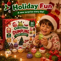 🔥 LAST DAY 60% OFF -🎄2026 Christmas Advent Calendar: Mini Dumpling Squishies, 24 Days of Squishy Stress Relief🥟✨ thumbnail 8
