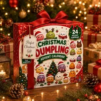 🔥 LAST DAY 60% OFF -🎄2026 Christmas Advent Calendar: Mini Dumpling Squishies, 24 Days of Squishy Stress Relief🥟✨ thumbnail 9