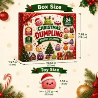 🔥 LAST DAY 60% OFF -🎄2026 Christmas Advent Calendar: Mini Dumpling Squishies, 24 Days of Squishy Stress Relief🥟✨ thumbnail 11