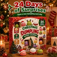 🔥 LAST DAY 60% OFF -🎄2026 Christmas Advent Calendar: Mini Dumpling Squishies, 24 Days of Squishy Stress Relief🥟✨ thumbnail 6