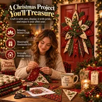 🎄 30,000+ Sold — Christmas Door Hanging DIY Kit – Create Your Own Holiday Decoration thumbnail 8