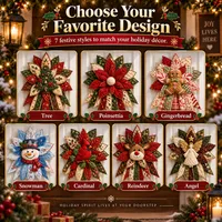 🎄 30,000+ Sold — Christmas Door Hanging DIY Kit – Create Your Own Holiday Decoration thumbnail 6