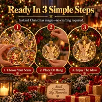 🔥 Limited-Time 50% OFF – Light-Up Christmas Story Globe Ornament | Magical Mini Holiday World✨🎄 thumbnail 7