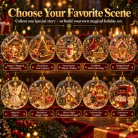 🔥 Limited-Time 50% OFF – Light-Up Christmas Story Globe Ornament | Magical Mini Holiday World✨🎄 thumbnail 6