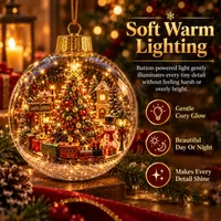 🔥 Limited-Time 50% OFF – Light-Up Christmas Story Globe Ornament | Magical Mini Holiday World✨🎄 thumbnail 3