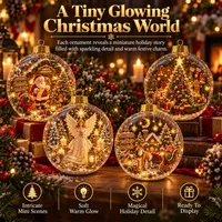 🔥 Limited-Time 50% OFF – Light-Up Christmas Story Globe Ornament | Magical Mini Holiday World✨🎄 thumbnail 2