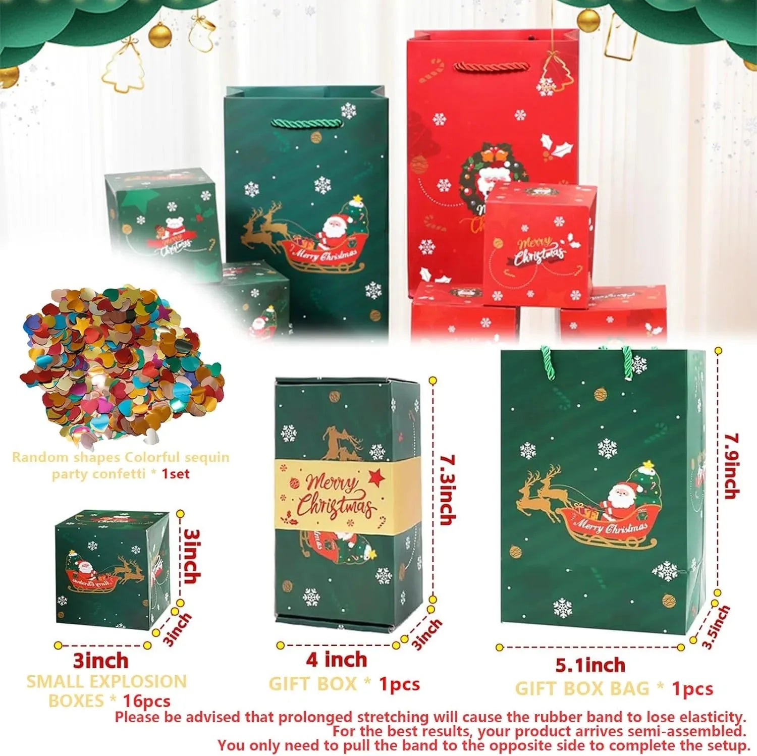 20-Piece Pop-Up Surprise Gift Box Set detail view