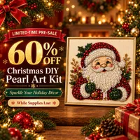 🔥 LAST DAY 60% OFF -🎄🧘 Relaxing & Beginner-Friendly – 🎨 💎 DIY Christmas Pearl Diamond Painting Art Kit thumbnail 1