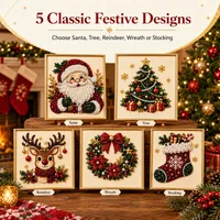 🔥 LAST DAY 60% OFF -🎄🧘 Relaxing & Beginner-Friendly – 🎨 💎 DIY Christmas Pearl Diamond Painting Art Kit thumbnail 9