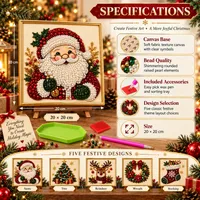 🔥 LAST DAY 60% OFF -🎄🧘 Relaxing & Beginner-Friendly – 🎨 💎 DIY Christmas Pearl Diamond Painting Art Kit thumbnail 10