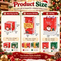 🎁Christmas Pop-up Surprise Gift Box - Unique Folding Bouncing Red Envelope Gift Box🎁 thumbnail 4