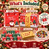 🎁Christmas Pop-up Surprise Gift Box - Unique Folding Bouncing Red Envelope Gift Box🎁 thumbnail 3