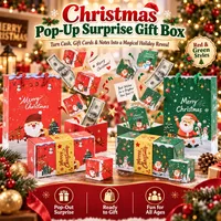 🎁Christmas Pop-up Surprise Gift Box - Unique Folding Bouncing Red Envelope Gift Box🎁 thumbnail 1