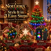 🎄 Smart Christmas Tree Lights — App-Controlled Color Effects for a Stunning Holiday Glow thumbnail 5