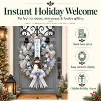 🔥 49% Off Last Day- 🎅 Merry Christmas Santa Wreath thumbnail 4