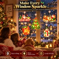 🎅Early Christmas Sale🎄Christmas Window Hanging Lights thumbnail 8