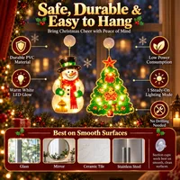 🎅Early Christmas Sale🎄Christmas Window Hanging Lights thumbnail 7