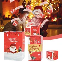 🎁Christmas Pop-up Surprise Gift Box - Unique Folding Bouncing Red Envelope Gift Box🎁 thumbnail 9