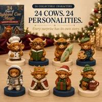 🔥 50% OFF TODAY - 🎄24 Days of Highland Cow Advent Calendar thumbnail 7