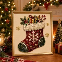 🧘Relaxing & Beginner-Friendly - 🎨💎DIY Christmas Pearl Diamond Painting Art Kit thumbnail 7