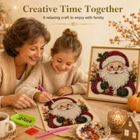 🧘Relaxing & Beginner-Friendly - 🎨💎DIY Christmas Pearl Diamond Painting Art Kit thumbnail 9