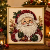 🧘Relaxing & Beginner-Friendly - 🎨💎DIY Christmas Pearl Diamond Painting Art Kit thumbnail 12