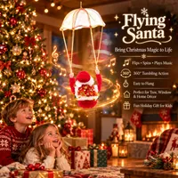 🔥 50% OFF TODAY - 🎄🎅 Flying Santa Christmas Decor thumbnail 1