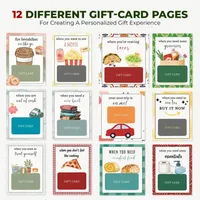 🔥 Last Day 50% OFF 🔥 Christmas Gift Card Book – 12 Gift Card Pages & Personal Message Holder thumbnail 8