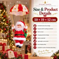 🔥 50% OFF TODAY - 🎄🎅 Flying Santa Christmas Decor thumbnail 6