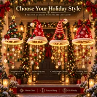 🔥 60% OFF TODAY — Light-Up Christmas Hat Hanging Decor | Make Home Feel Like Christmas thumbnail 5