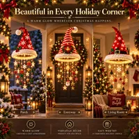🔥 60% OFF TODAY — Light-Up Christmas Hat Hanging Decor | Make Home Feel Like Christmas thumbnail 4