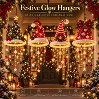 🔥 60% OFF TODAY — Light-Up Christmas Hat Hanging Decor | Make Home Feel Like Christmas thumbnail 1