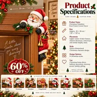 🔥 60% OFF TODAY — Christmas Peekaboo Door Frame Corner Decor | Add Instant Holiday Charm thumbnail 7