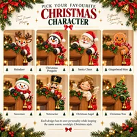 🔥 60% OFF TODAY — Christmas Peekaboo Door Frame Corner Decor | Add Instant Holiday Charm thumbnail 5