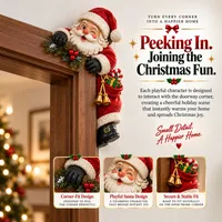🔥 60% OFF TODAY — Christmas Peekaboo Door Frame Corner Decor | Add Instant Holiday Charm thumbnail 4