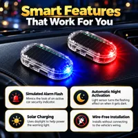 🔥 Limited-Time Deal - Solar Car Security Warning  Light-DIY Flashing Security Light for Vehicle Deterrence thumbnail 4