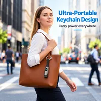 4 4-in-1 Charging Cable with Digital Display & Keychain - Fast- Charging, Kink-Resistant & Compact thumbnail 3