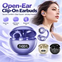 🥳2026 HOT SALE🥳💞50K+ SOLD! 🎧👂 50% OFF! Open-Ear Clip-On Bluetooth Earbuds🔋💪 thumbnail 1