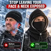 ⛄LIMITED-TIME 50% OFF‼️💞54K+ SOLD⭐❄️ 3-IN-1 FLEECE WINTER BALACLAVA thumbnail 3