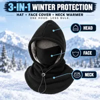 ⛄LIMITED-TIME 50% OFF‼️💞54K+ SOLD⭐❄️ 3-IN-1 FLEECE WINTER BALACLAVA thumbnail 8