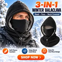 ⛄LIMITED-TIME 50% OFF‼️💞54K+ SOLD⭐❄️ 3-IN-1 FLEECE WINTER BALACLAVA thumbnail 1